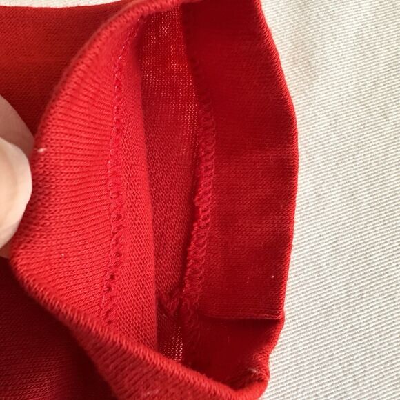 Vintage Superman Rob Roy Boys T Shirt Puzzle Graphic Red DC Comics USA Kids - Picture 7 of 8